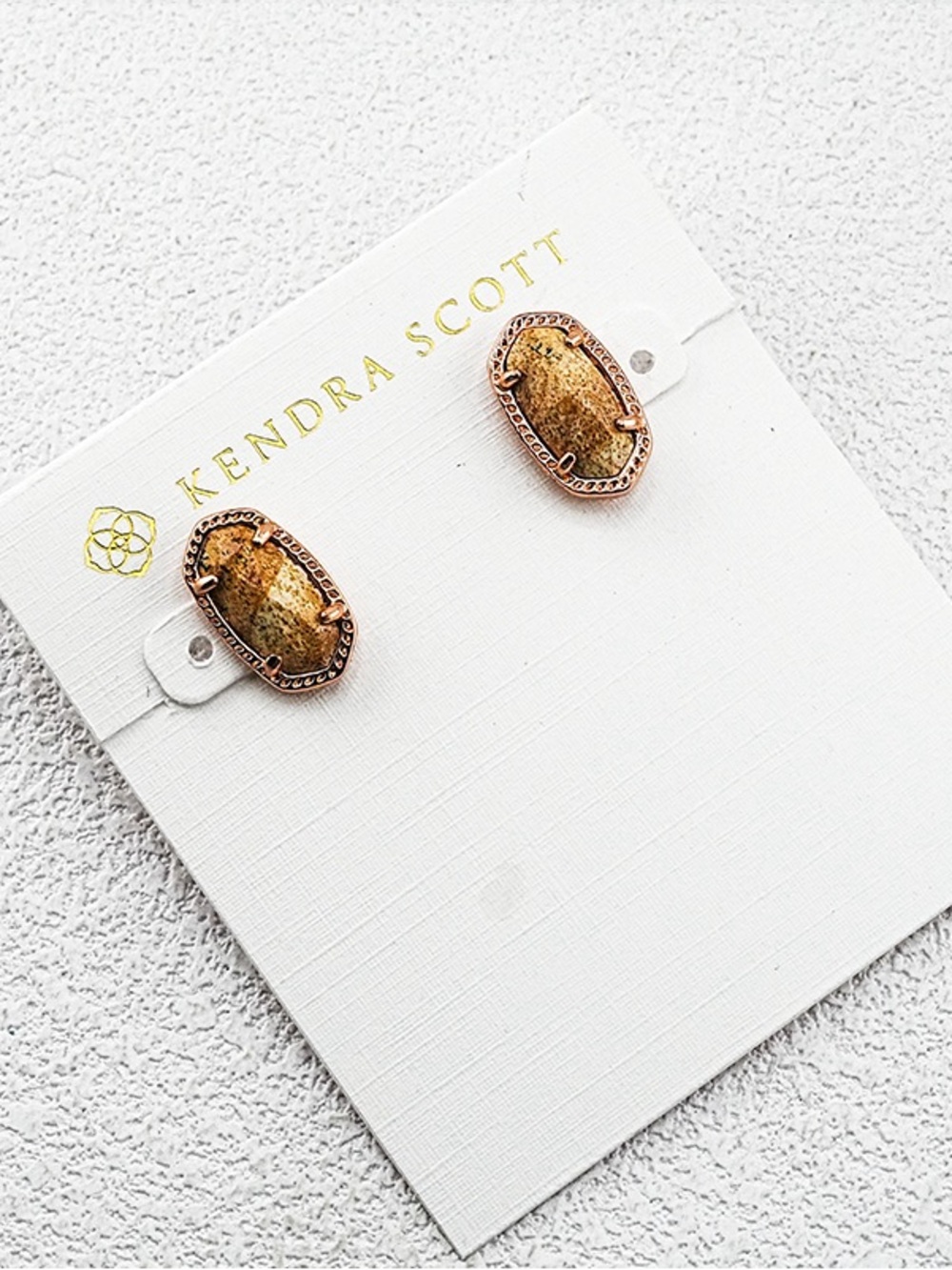 Kendra Scott Gold-Tone Danielle Oval Stud Earrings